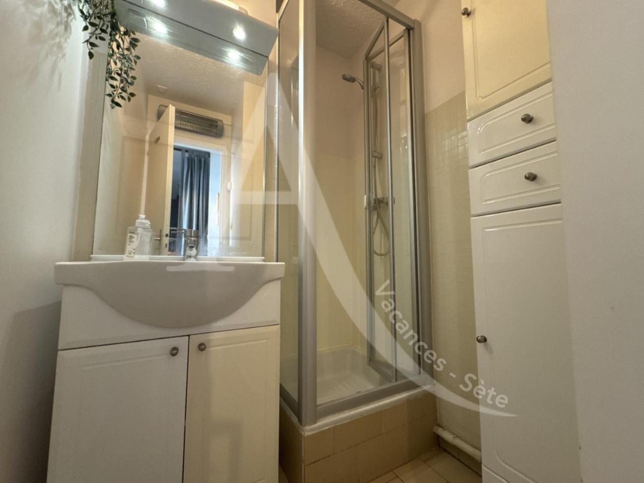 40 M², 1Ere Ligne Mer, Dernier Etage Avec Ascenseur Sete Ngoại thất bức ảnh